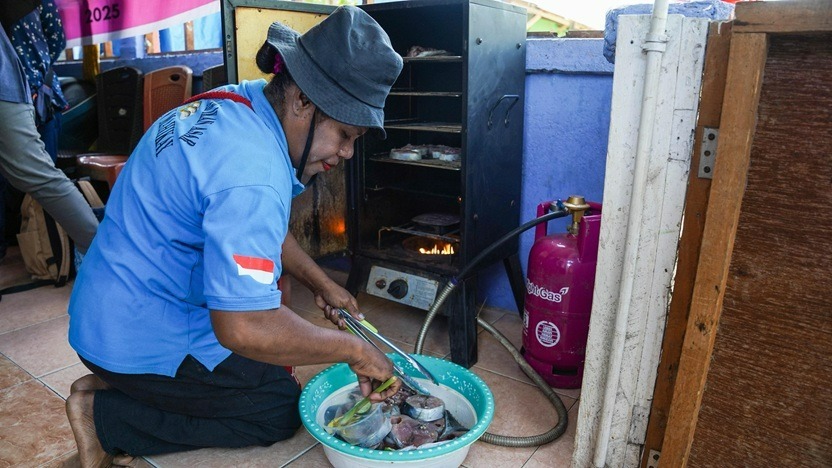 Ikan Asar dari Kampung Bright Gas, Resep Olahan Ikan Andalan Mama-Mama Jayapura