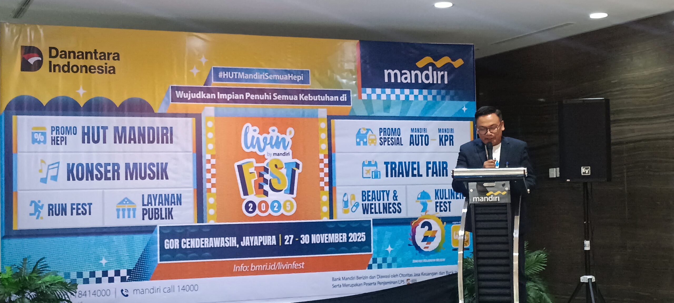 Gelar Livin’ Fest 2025 di Jayapura: Ketika UMKM, Industri Kreatif, dan Solusi Finansial Bertemu dalam Satu Ruang Ekspo