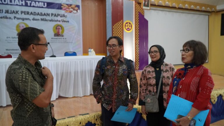 Kuliah Tamu FMIPA UNIPA : Membaca Peradaban Papua dari Gen, Pangan dan Mikrobiota Usus